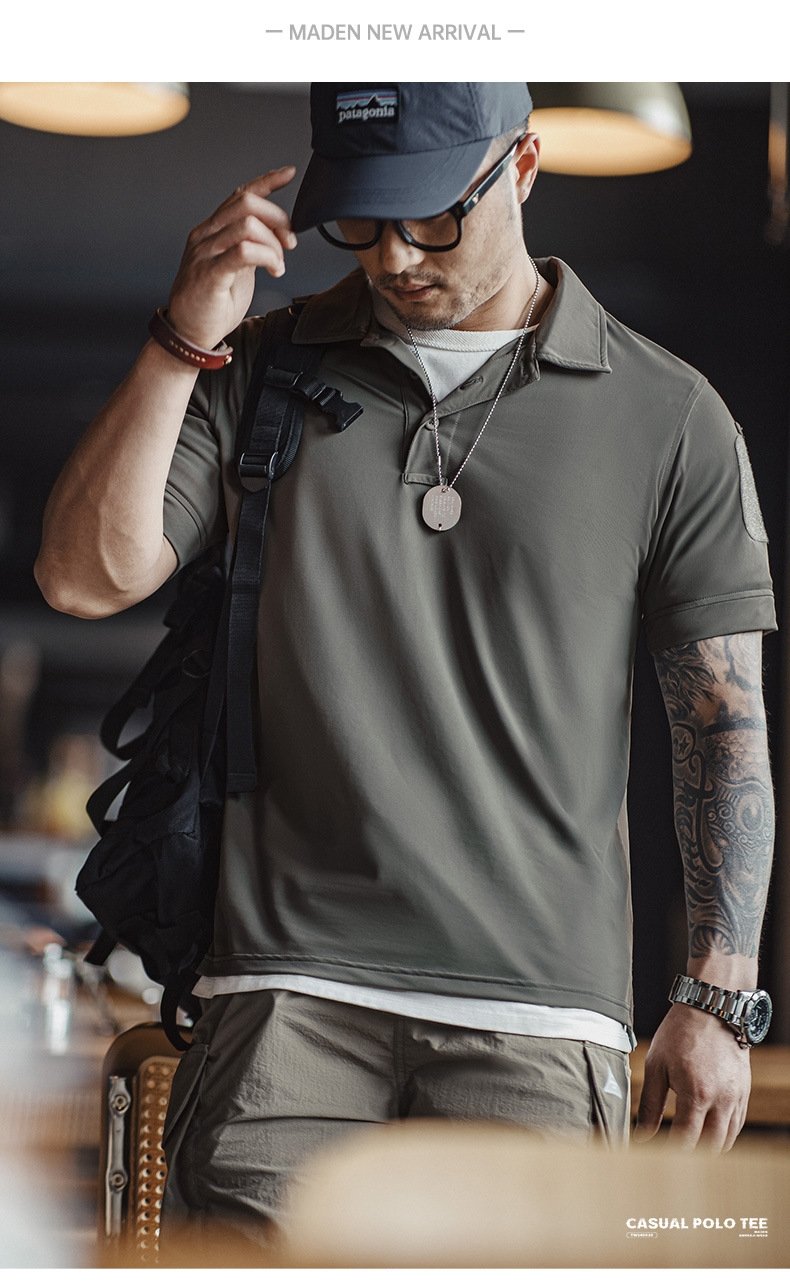 Мужская футболка поло с коротким рукавом оптом