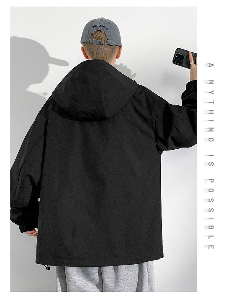 Ветровка с капюшоном и защитой от ветра и влаги оптом из Китая