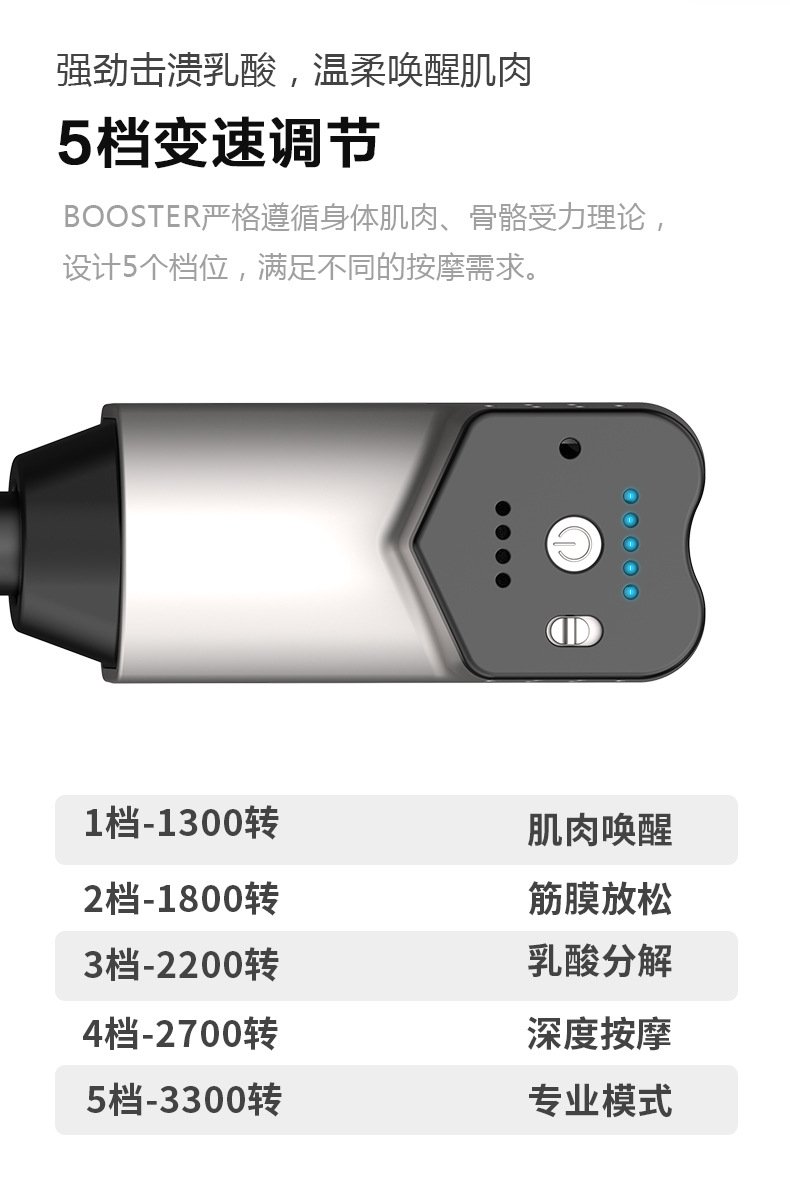 Booster V2 массажная пушка оптом из Китая