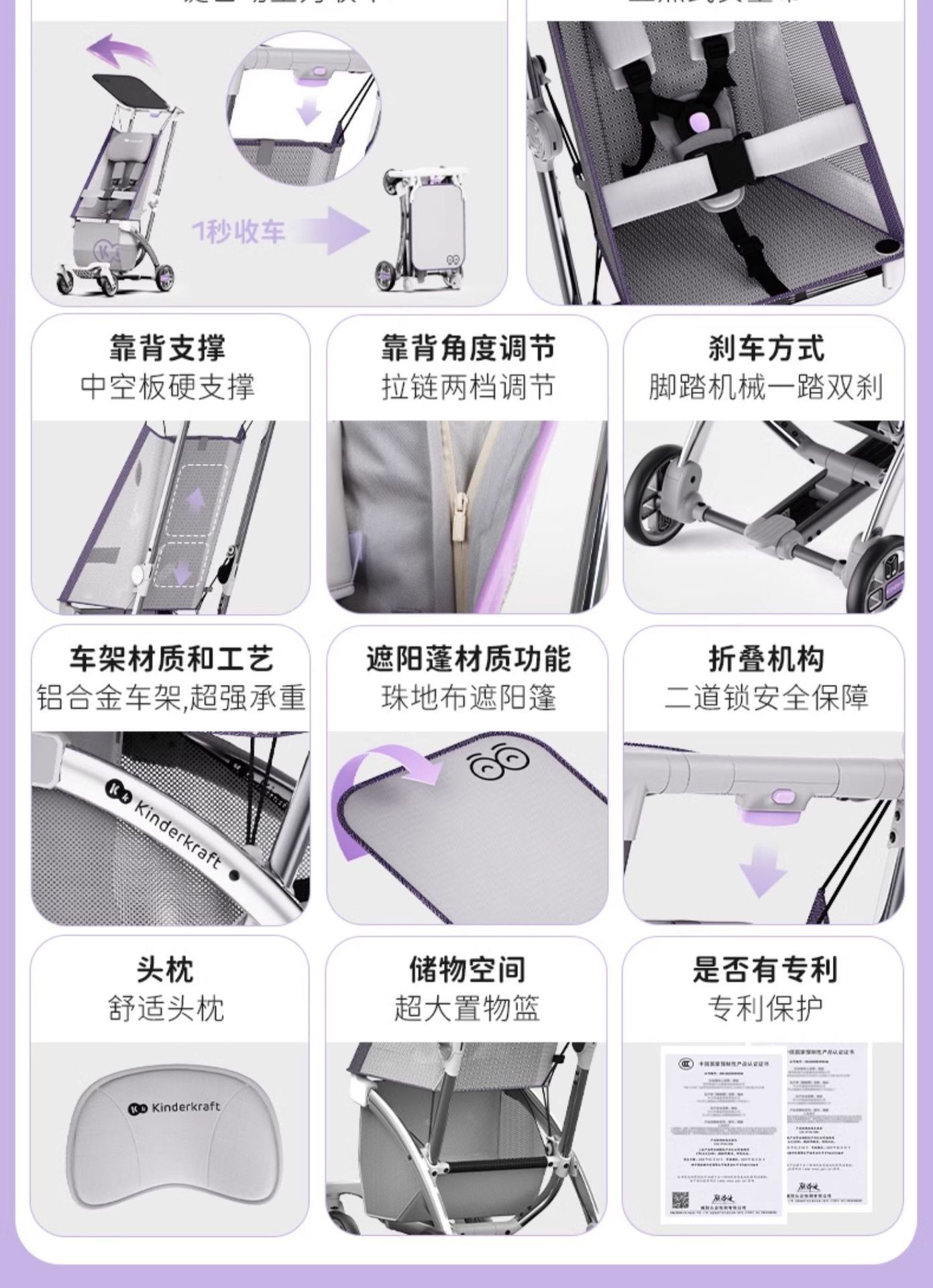 Детская коляска Kinderkraft KP2 оптом из Китая