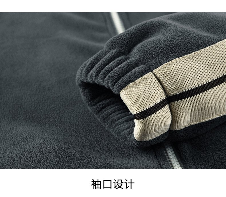 Мужская куртка с начесом и застежкой на молнии оптом из Китая