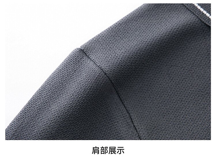 Мужская вязаная куртка с воротником оптом