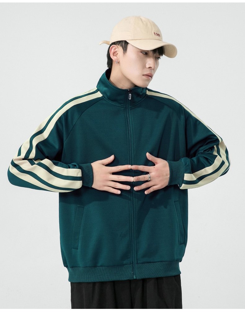 Весенняя куртка с молнией и стойкой оптом из Китая