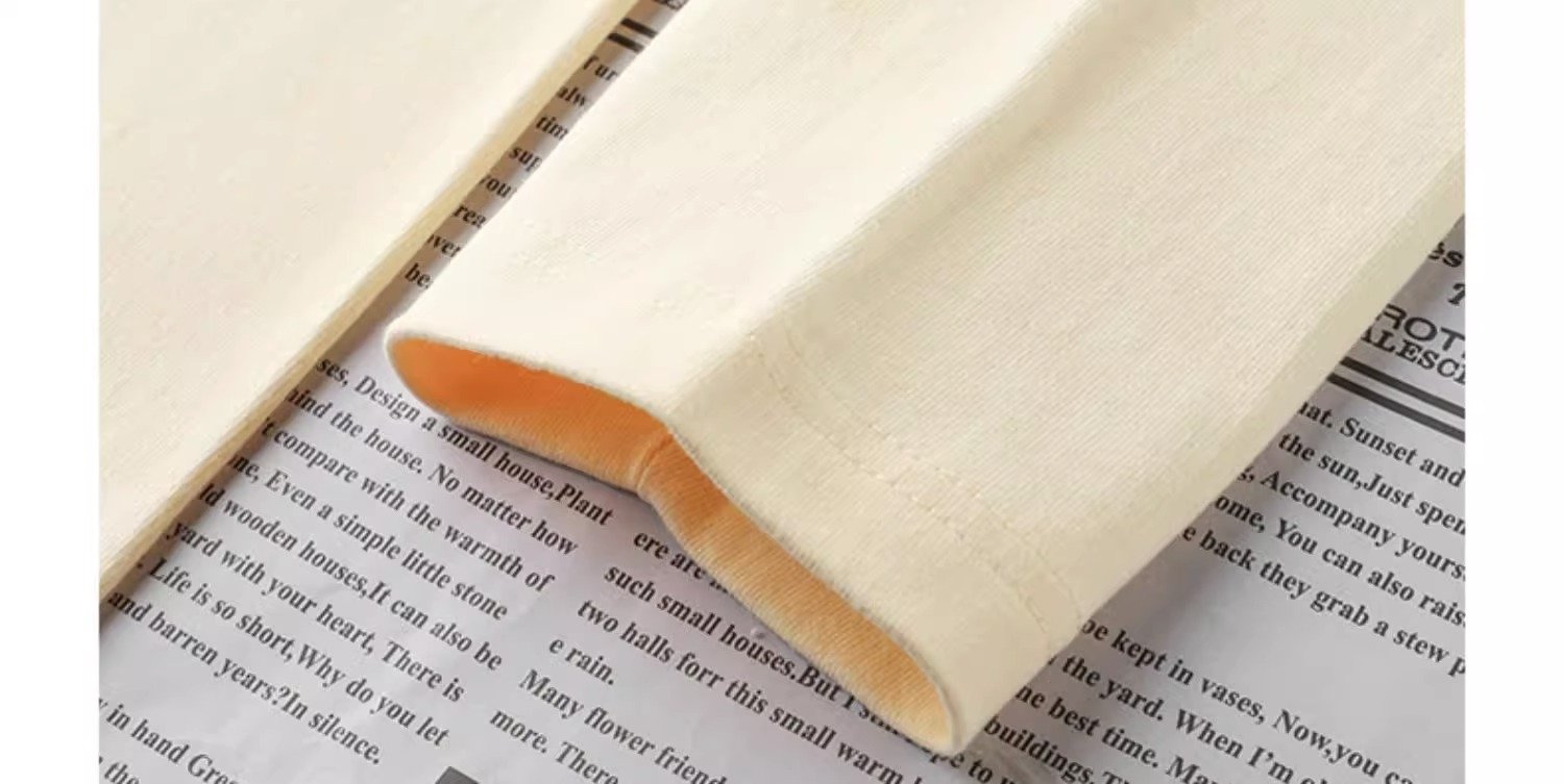 Толстовка с длинным рукавом из чистого хлопка 230 г, белая оптом