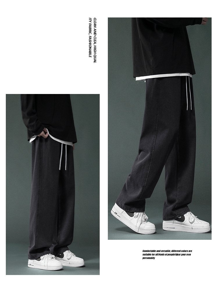 Мужские джинсы весенне-летней коллекции 2023 оптом из Китая