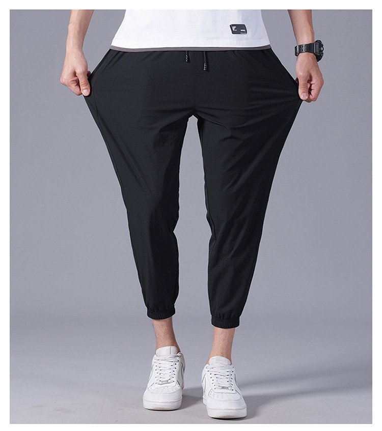 Мужские летние брюки из легкого льняного материала оптом из Китая