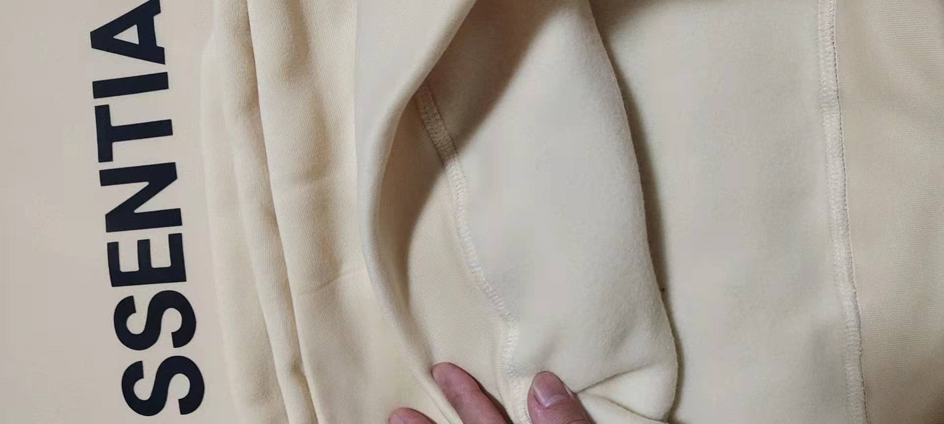 Худи с логотипом Essentials оптом из Китая