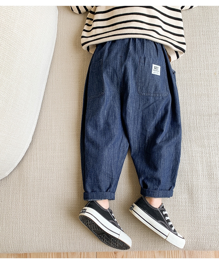 Детские джинсы в стиле Хан оптом из Китая