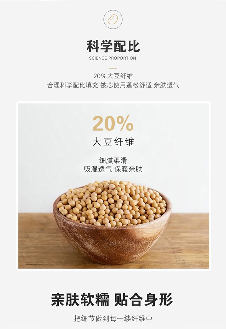 Летний комплект постельного белья из сои оптом из Китая