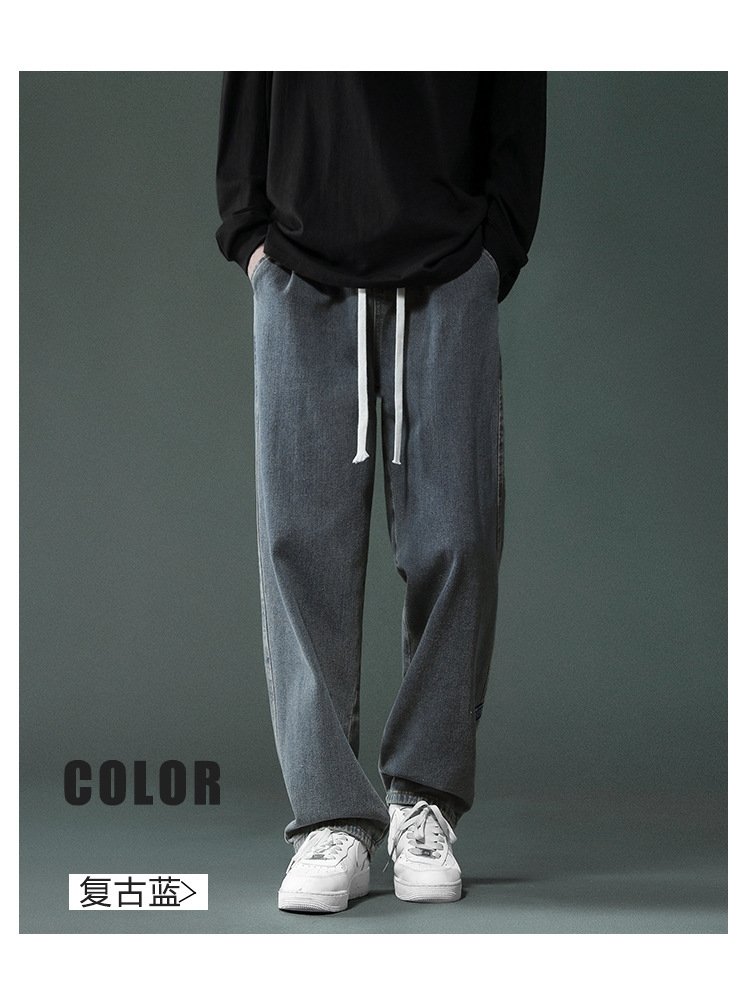 Мужские джинсы весенне-летней коллекции 2023 оптом из Китая