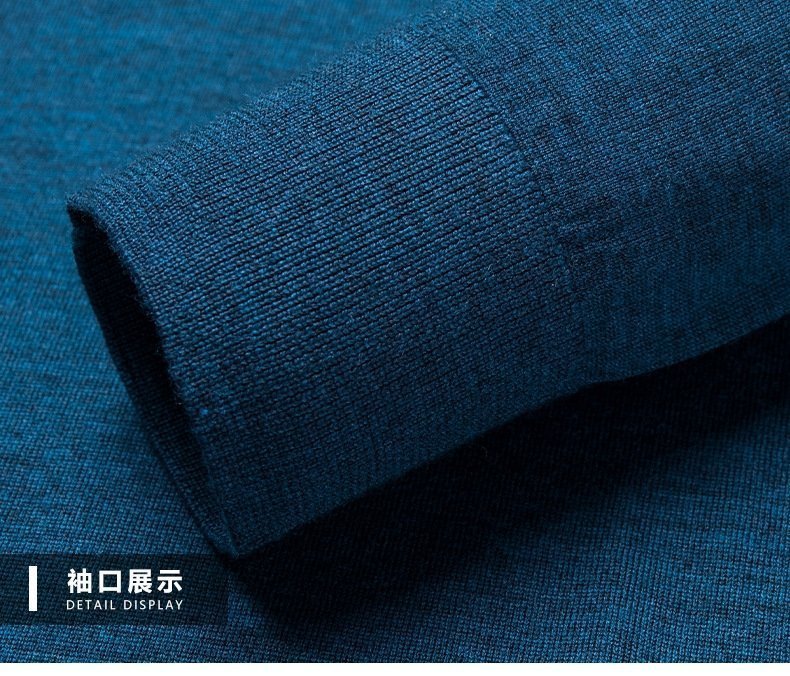 Мужской свитер из тонкой шерсти оптом