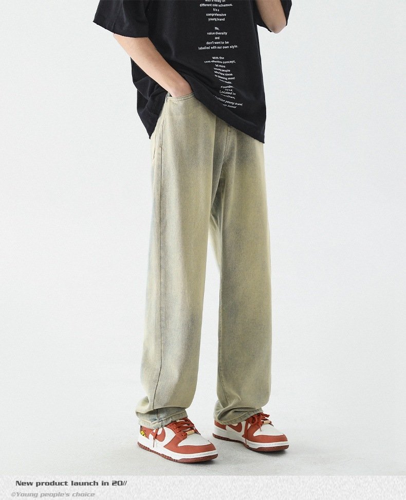 Wassup Мужские джинсы прямого кроя оптом из Китая