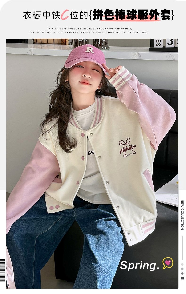 Детская куртка весна-лето 2024 оптом из Китая