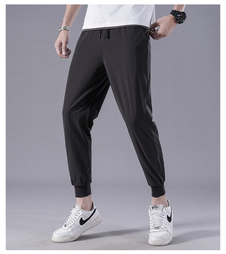 Мужские летние брюки из легкого льняного материала оптом из Китая