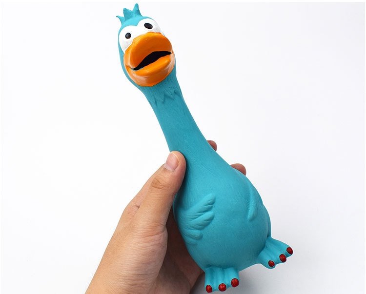 Резиновый игрушечный кричащий петух для собак и кошек оптом из Китая