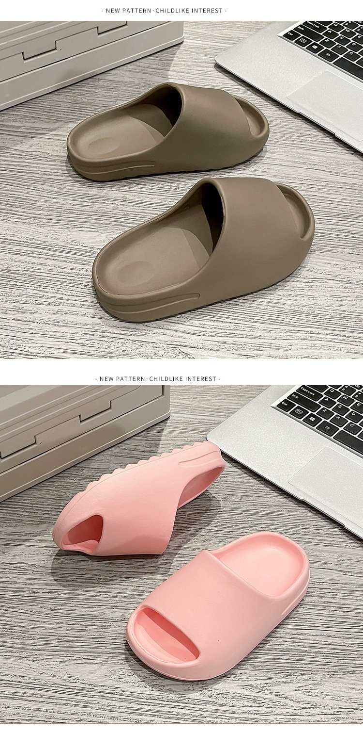 Детские тапочки с рисунком кокоса оптом