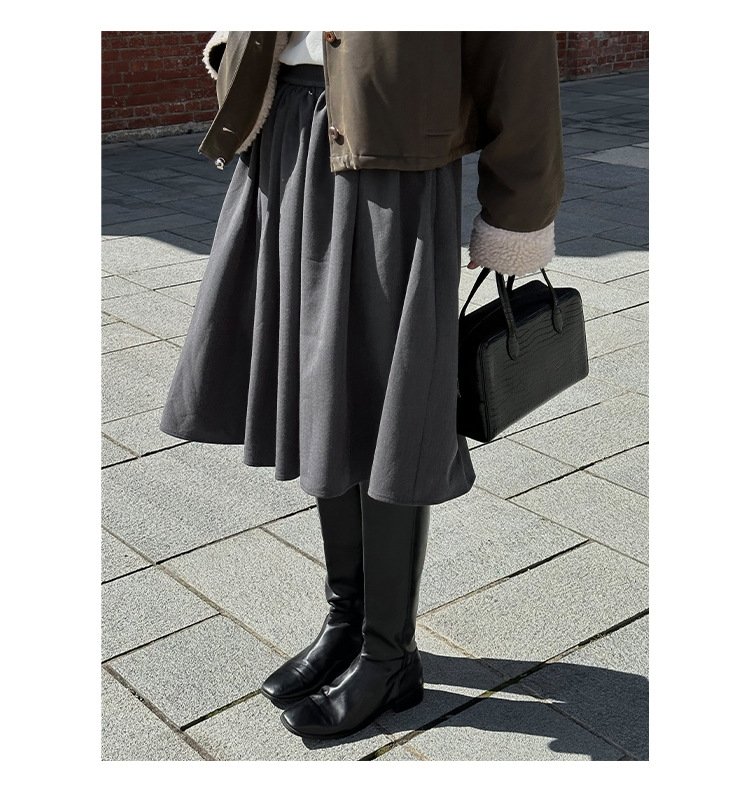 Женская зимняя юбка из вельвета оптом из Китая