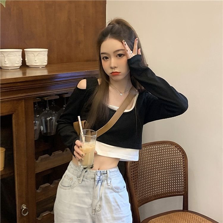 Длинная футболка с длинным рукавом оптом