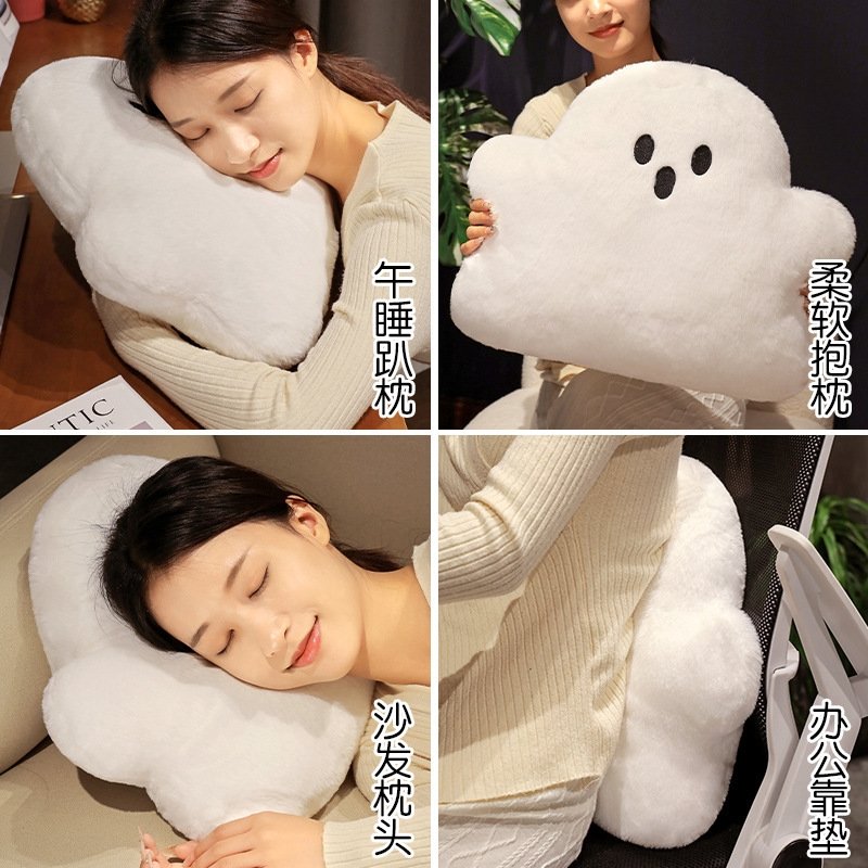 Плюшевая подушка-призрак для домашнего декора оптом