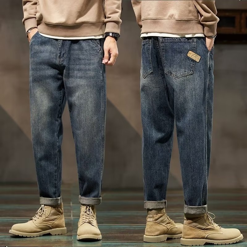 Высококачественные мужские джинсы весна-осень 2024 оптом из Китая