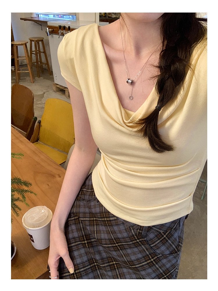 Женская футболка с коротким рукавом оптом