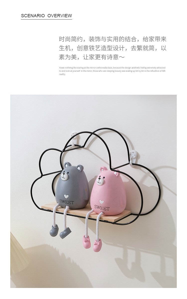 Настенная полка в скандинавском стиле оптом