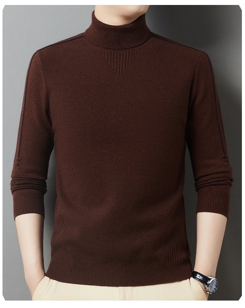 Мужской свитер с высоким качеством и утеплением оптом