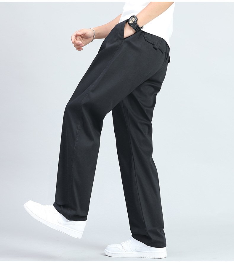 Мужские летние широкие хлопковые брюки оптом из Китая