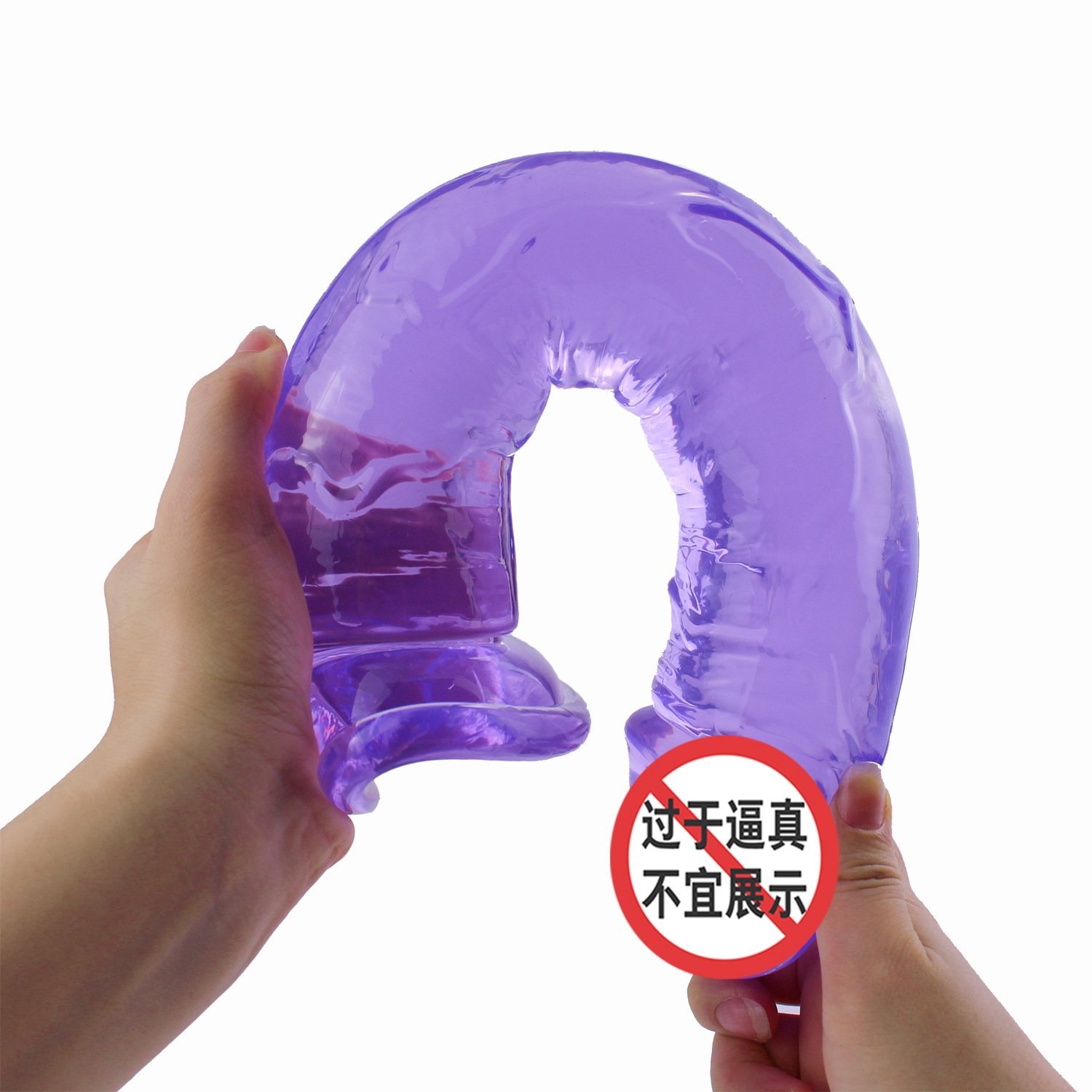 Силиконовый фаллоимитатор с присоской 32см*6см оптом