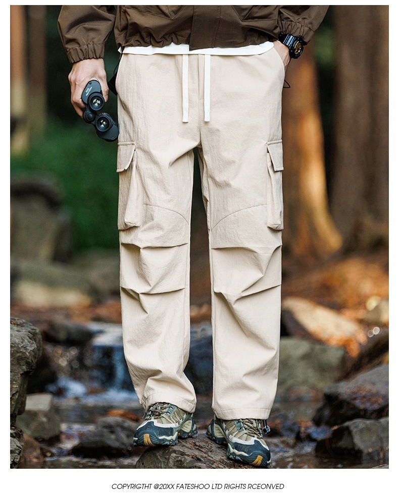 Наса прямые мужские брюки 2024 весна-лето оптом из Китая