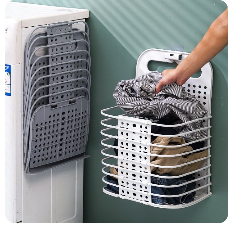 Загрязненная корзина для белья с возможностью крепления на стену оптом