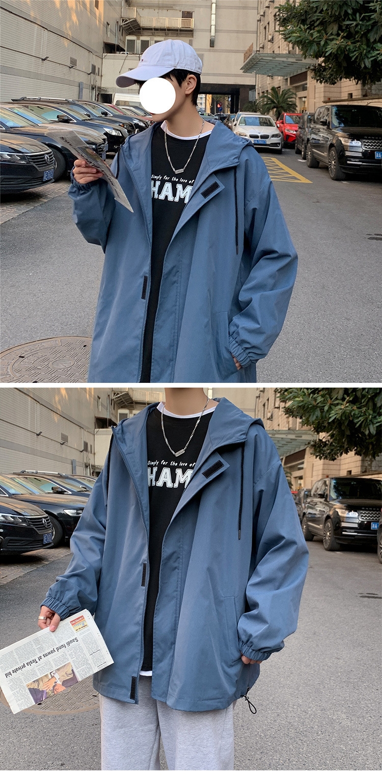 Мужская винтажная куртка с капюшоном оптом из Китая