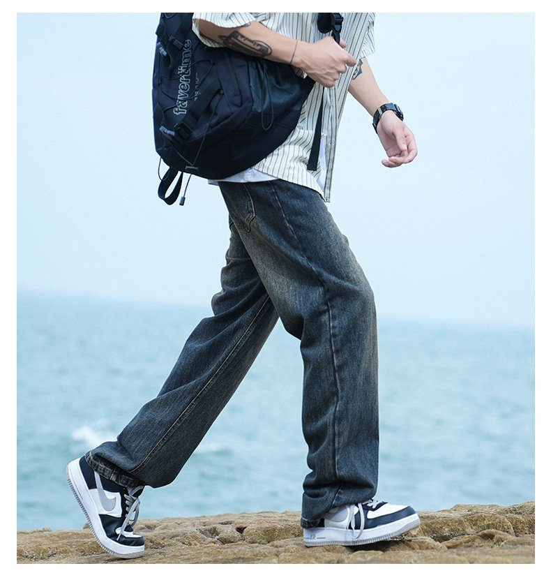 NASA мужские джинсы весна-осень 2024 оптом из Китая