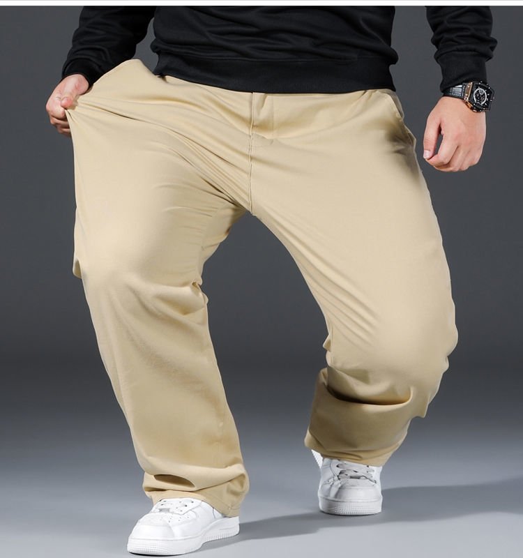 Мужские широкие летние брюки больших размеров оптом из Китая