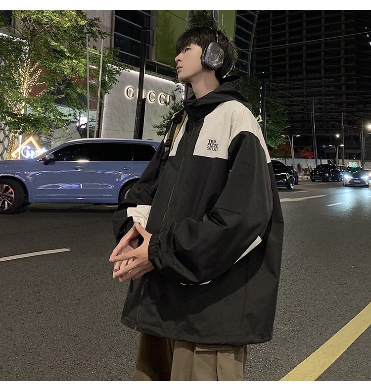 Мужская ветровка весна-осень 2024 оптом из Китая