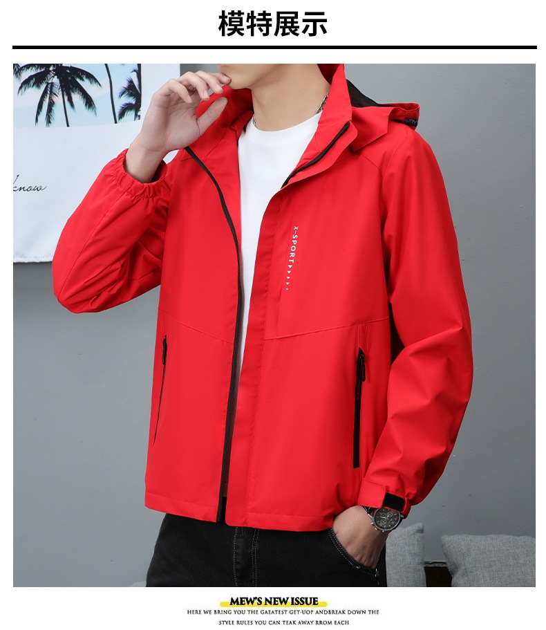 Мужская куртка с защитой от ветра и воды оптом из Китая