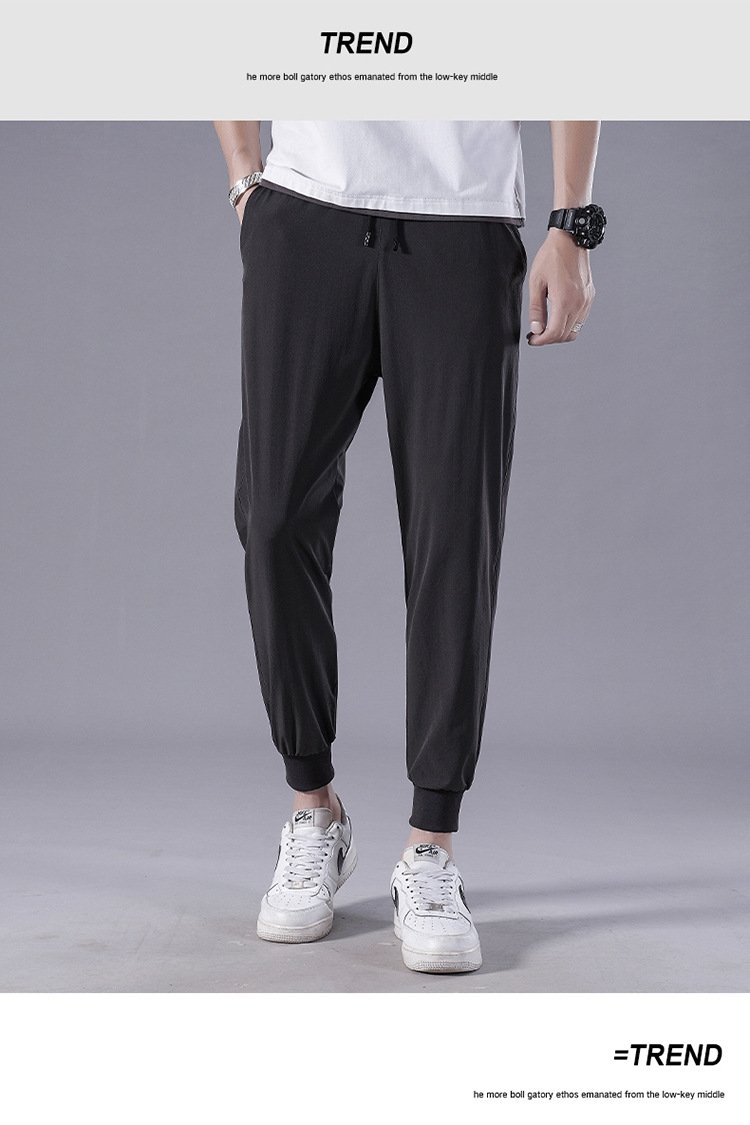 Мужские летние брюки из легкого льняного материала оптом из Китая