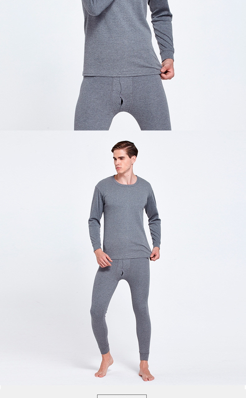 Мужской термобелье из чистого хлопка оптом из Китая