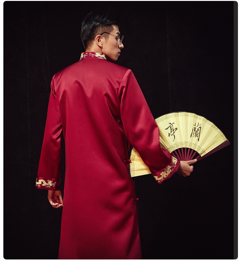 Китайский мужской костюм для свадебного торжества оптом из Китая