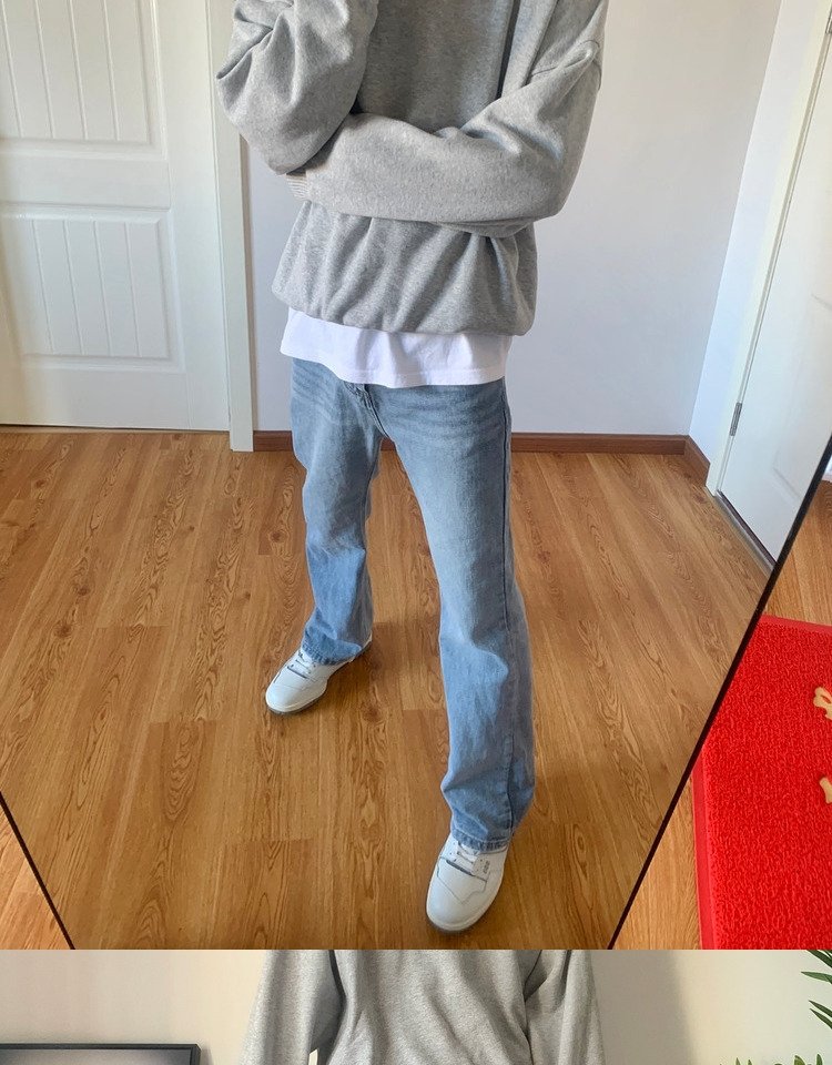 Мужские джинсы Vintage синего цвета оптом из Китая