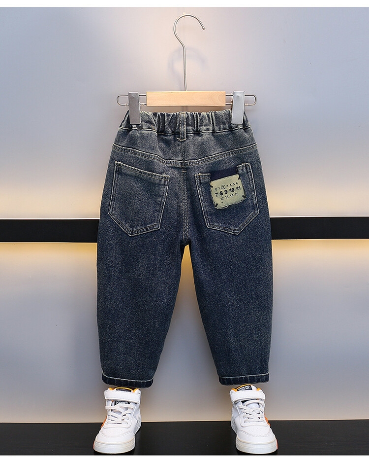 Детские джинсы в стиле ханбок для мальчиков оптом из Китая