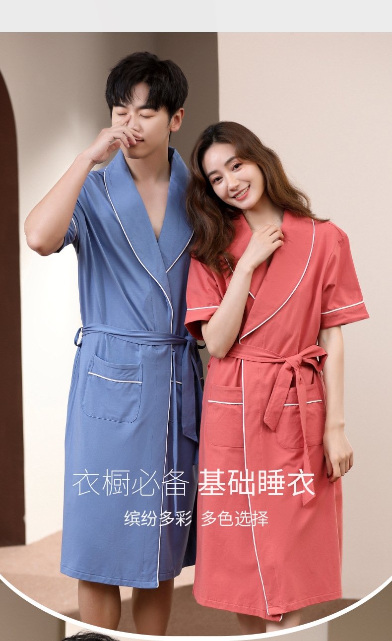 Мужской халат для сна и ванной комнаты из модального хлопка оптом