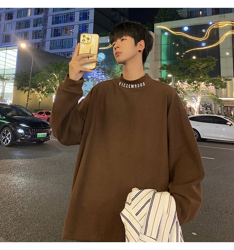 Мужская термобелье с высоким воротником и длинным рукавом оптом