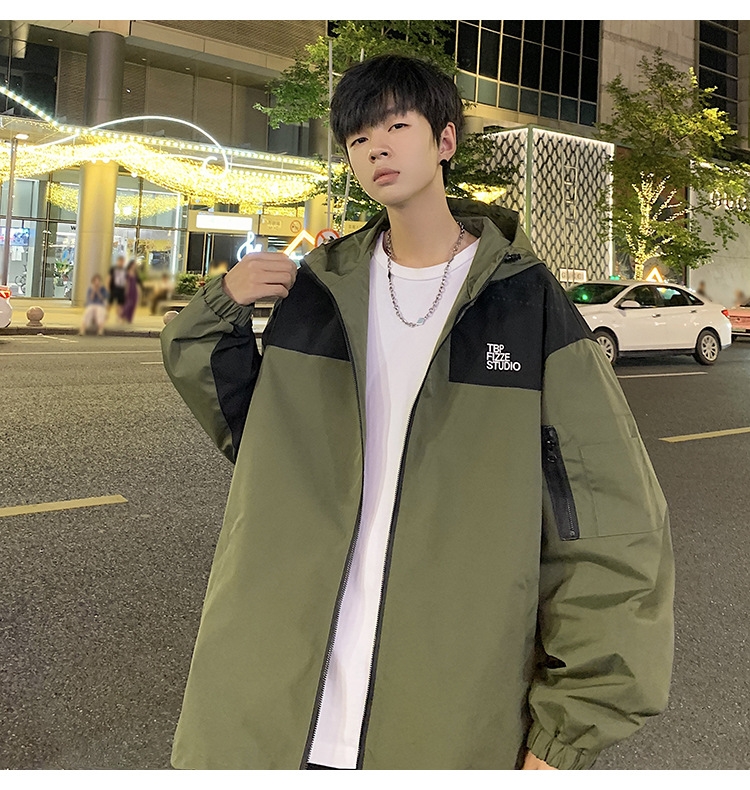 Мужская ветровка весна-осень 2024 оптом из Китая