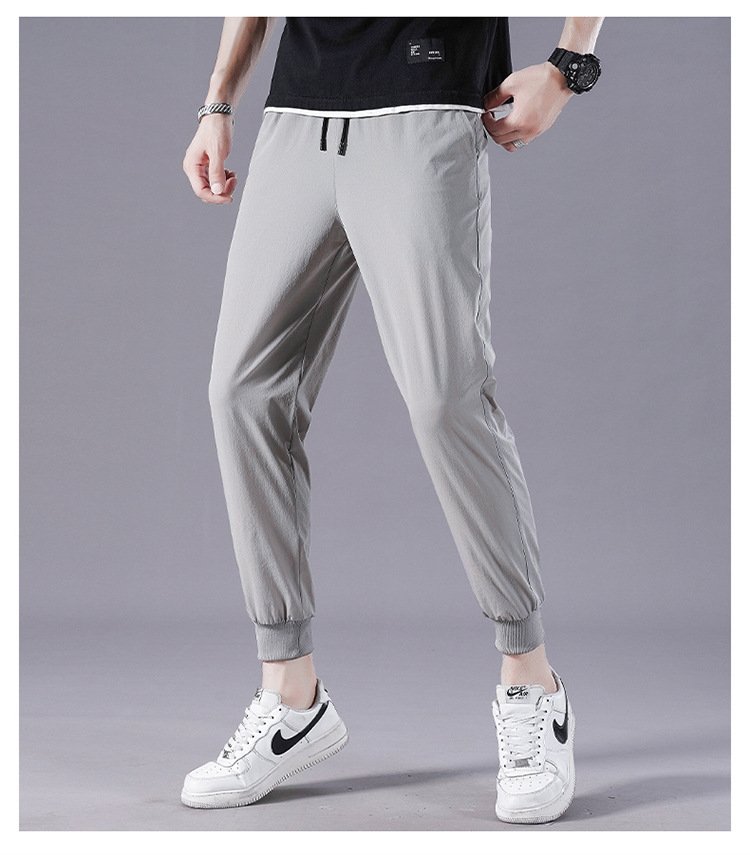 Мужские летние брюки из легкого льняного материала оптом из Китая