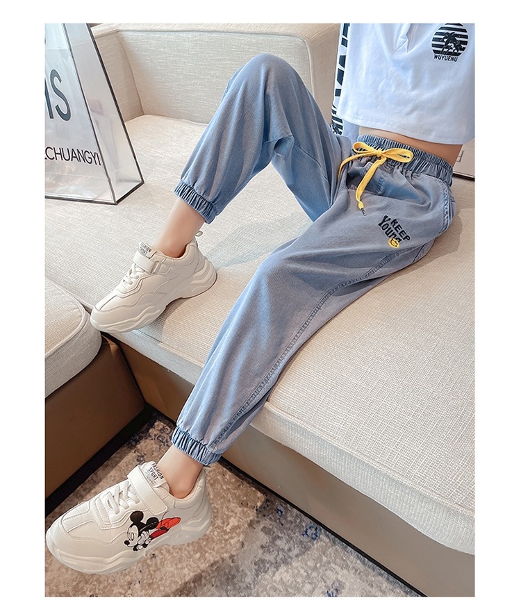 Летние джинсы для девочек оптом из Китая