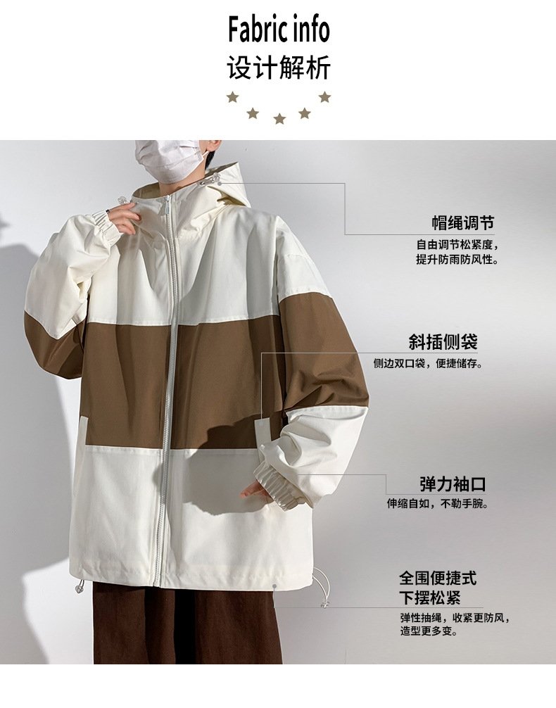 Куртка с капюшоном и принтом оптом из Китая