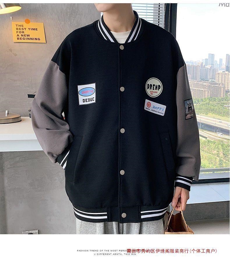 Мужская куртка бейсболка с добавлением флиса оптом из Китая