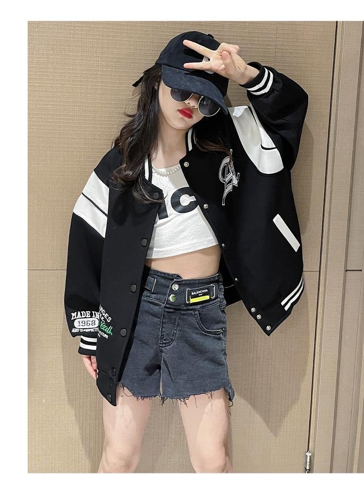 Детская весенняя куртка для девочек оптом из Китая