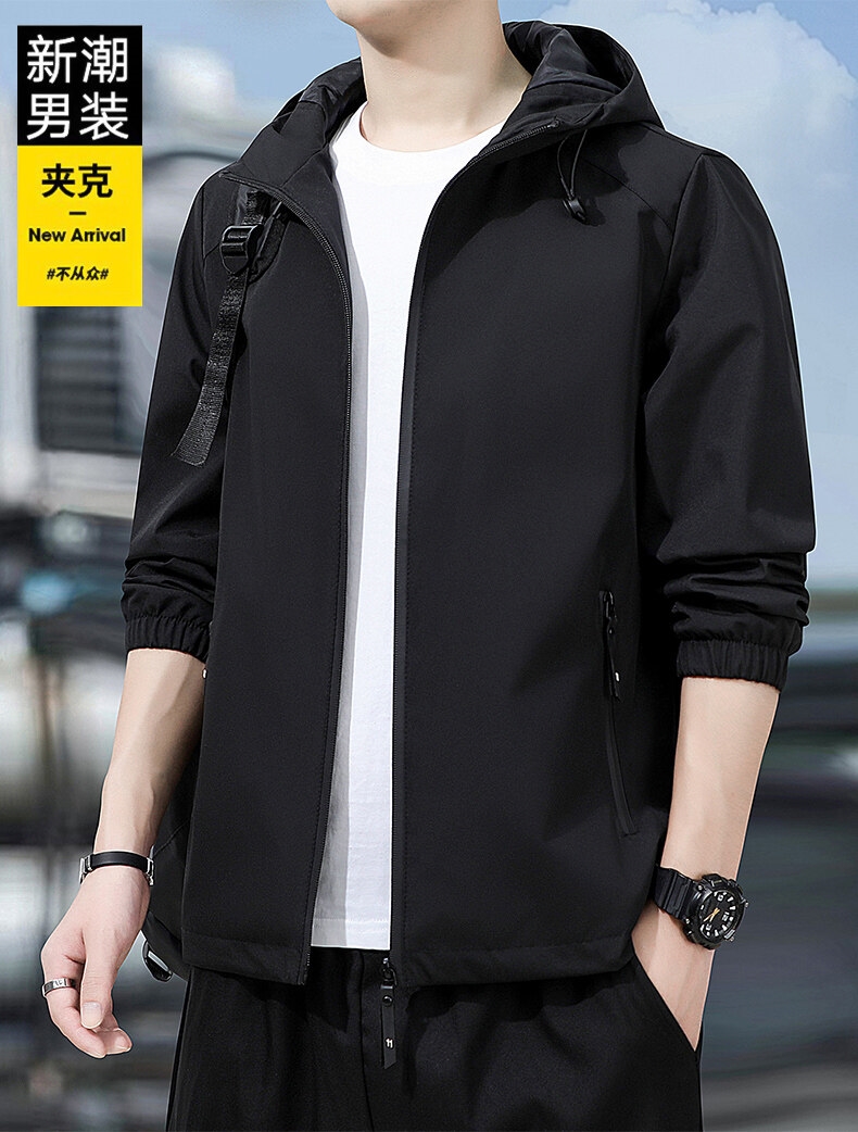 Мужская куртка 2024 весна новый корейский стиль оптом из Китая